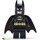 LEGO Batman jossa Musta Puku ja Keltainen Vyö Minihahmo (Päivitetty huppu)