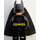 LEGO Batman mit Schwarz Anzug und Gelb Gürtel mit Spongy Umhang Minifigur