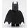 LEGO Batman med Sort Dragt og Gul Utility Bælte med Crooked / Angry Mund  Minifigur