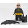 LEGO Batman with Black Suit and Yellow Utility Belt with Crooked Smile / Clenched Teeth  Minifigure