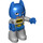 LEGO Batman met Blauw Helm, Riem en Gloves Duplo Figuur