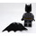 LEGO Batman mit Dark Stone Grau Anzug und Gold Gürtel mit Stretchy Umhang Minifigur