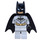 LEGO Batman mit Grau Anzug und Gold Gürtel mit Serious / Angry Expression  Minifigur