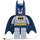 LEGO Batman mit Grau Anzug und Gelb Gürtel mit Dark Blau Hüften Minifigur