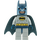 LEGO Batman avec Gris Costume et Jaune Ceinture avec Dark Bleu Les hanches Minifigurine