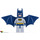 LEGO Batman med Grå Drakt og Gul Belte med Vinger og Jetpack Minifigur