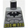 LEGO Batman with Medium Stone Gray Suit and Black Mask Torso without Arms (973)