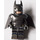 LEGO Batman з Pearl Dark Сірий Костюм і Броня з мис Мініфігурка