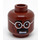LEGO Baxter Stockman Head (Recessed Solid Stud) (3626 / 13238)