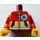 LEGO Beach Rescuer Minifig Torso (973 / 76382)