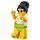 LEGO Beach Tourist in Lime Swimsuit Minifigure