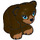 LEGO Bear (Sitting) with Dark Tan Muzzle (15823 / 25445)