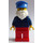 LEGO Bearded Männlich mit Hut Minifigur