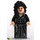 LEGO Bellatrix Lestrange med Sort Kjole og Lang Sort Hår Minifigur