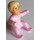 LEGO Belville De bébé avec Dark Pink Butterfly dans Cheveux Figurine