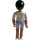 LEGO Belville Boy with Sailboat on White Shirt Minifigure