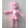 LEGO Belville Bright Pink Fairy met Zilver Stars minifiguur