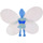 LEGO Belville Fairy Millimy with Golden Moon and Stars Pattern