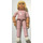 LEGO Belville Mädchen mit Rosa Shorts, Rosa oben &amp; Halskette Deko Minifigur