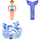 LEGO Belville male with blue shirt and blue swimsuit