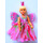 LEGO Belville Princess Vanilla met pink skirt, wings en chrome pink Kroon