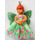 LEGO Belville Princesse Flora with green skirt, wings and chrome silver crown