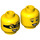 LEGO Betsy Bass Minifigure Head (Recessed Solid Stud) (3626 / 69590)