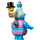 LEGO Biggie en Mr. Dinkles minifiguur