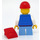 LEGO Billy - Blau Vest und rot Rucksack Minifigur