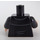 LEGO Zwart Albert Runcorn Minifiguur Torso (973 / 76382)