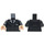 LEGO Black Alfred Pennyworth Minifig Torso (973 / 76382)