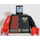 LEGO Black Alpha Team Torso with Black and Red Jacket, Belt and Badge Decoration (973)