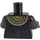 LEGO Zwart Anubis Bewaker Torso (76382 / 88585)