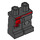 LEGO Black Apocalypseburg Abe Minifigure Hips and Legs (3815 / 50039)