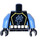 LEGO Black Aquaraider Trident Torso (973 / 76382)