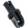 LEGO Black Arm Section with Pin and 2 Fingers (Unspecified) (6048)