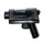 LEGO Zwart Automatic Kort Vat Gun (Uzi)