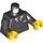 LEGO Black Bank Secretary Minifigure Minifig Torso (973 / 76382)