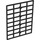 LEGO Black Bar 10 x 12 Lattice / Grille (99061)