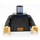 LEGO Black Barriss Offee (from set 9491) Torso (973 / 76382)