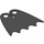 LEGO Noir Batman Casquette avec 5 points et tissu spongieux avec trou dans le cou (39444 / 69486)