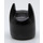 LEGO Zwart Batman Cowl Masker met hoekige oren (10113 / 28766)