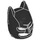 LEGO Schwarz Batman Cowl Maske mit Weiß Augen  (3320)