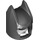 LEGO Zwart Batman Cowl Masker zonder hoekoren (55704)