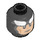 LEGO Black Batman Minifigure Head (Recessed Solid Stud) (3626 / 54879)