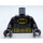 LEGO Black Batman Torso with Yellow Oval Crest and Yellow Belt (76382 / 88585)