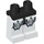 LEGO Black Battle Mech Minifigure Hips and Legs (3815 / 11580)