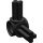 LEGO Schwarz Strahl 1 mit Aufrecht Axles (10197)