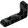 LEGO Black Beam 3 x 5 L-Shape with Side Holes (2477)