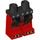 LEGO Schwarz Beast Master (70314) Minifigure Hüften und Beine (3815 / 23878)